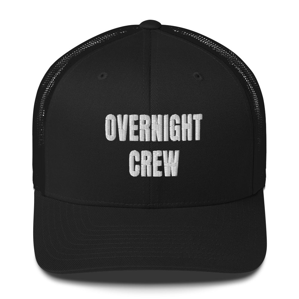 Overnight Crew Trucker Hat – Ireland Boys Merch