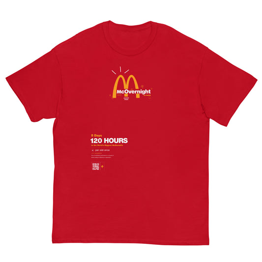 McOvernight Red Tee