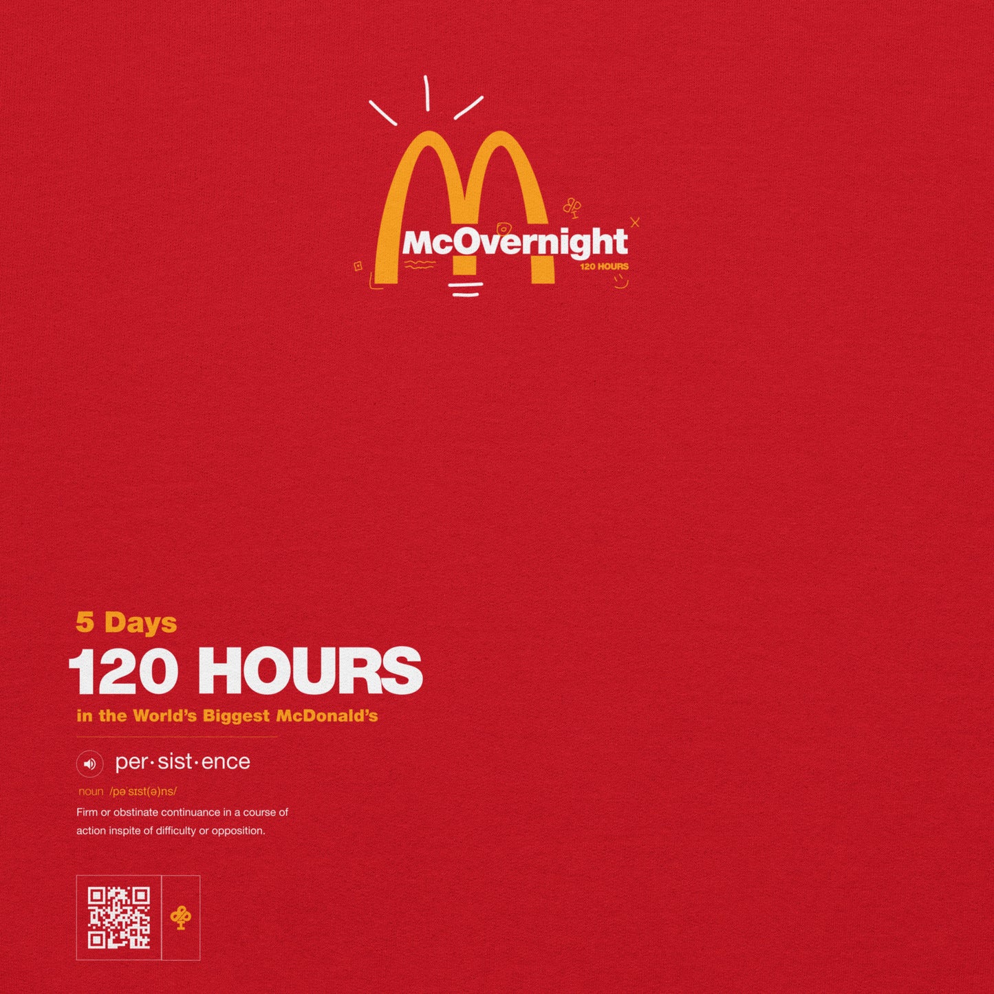 McOvernight Red Tee