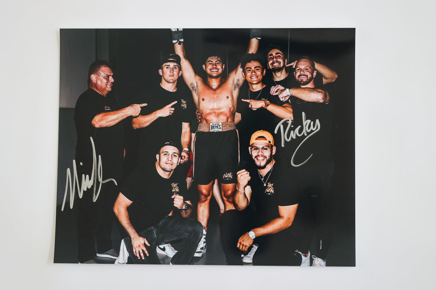8 x 10 Autographed Boxing Pictures