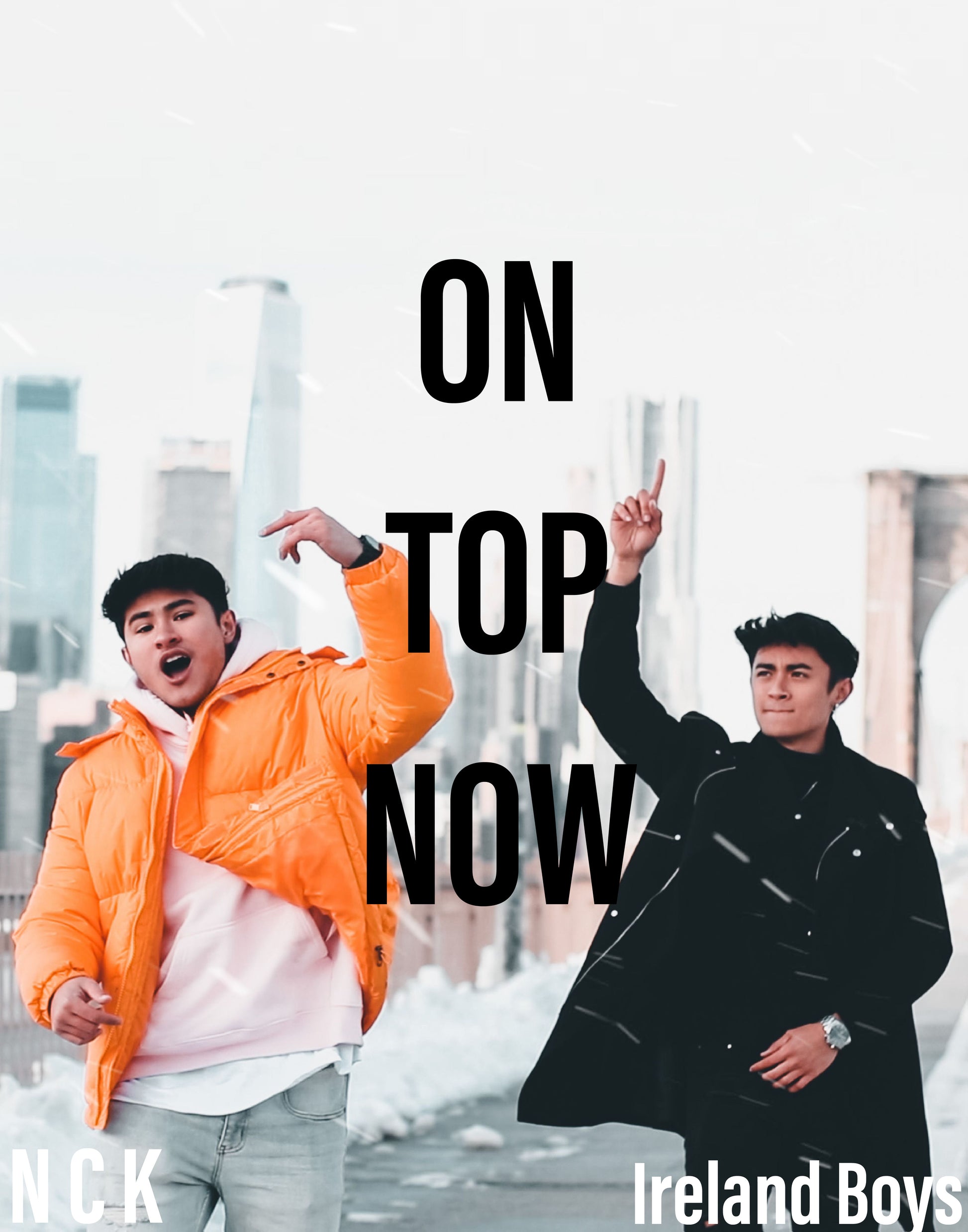 Poster I'M done from the viral music video On Top Now, IM DONE ft Ricky Ireland and Nick Ireland aka NCK aka IIRELAND BOYS