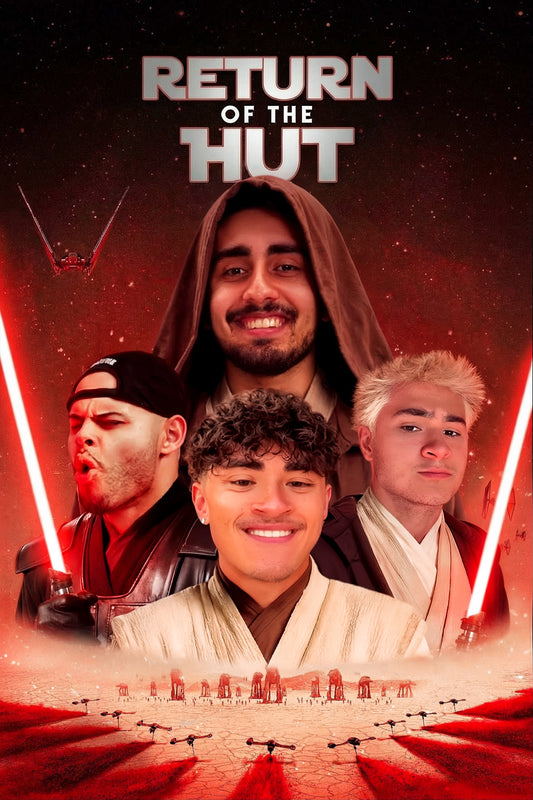 RETURN OF THE HUT limited edition poster