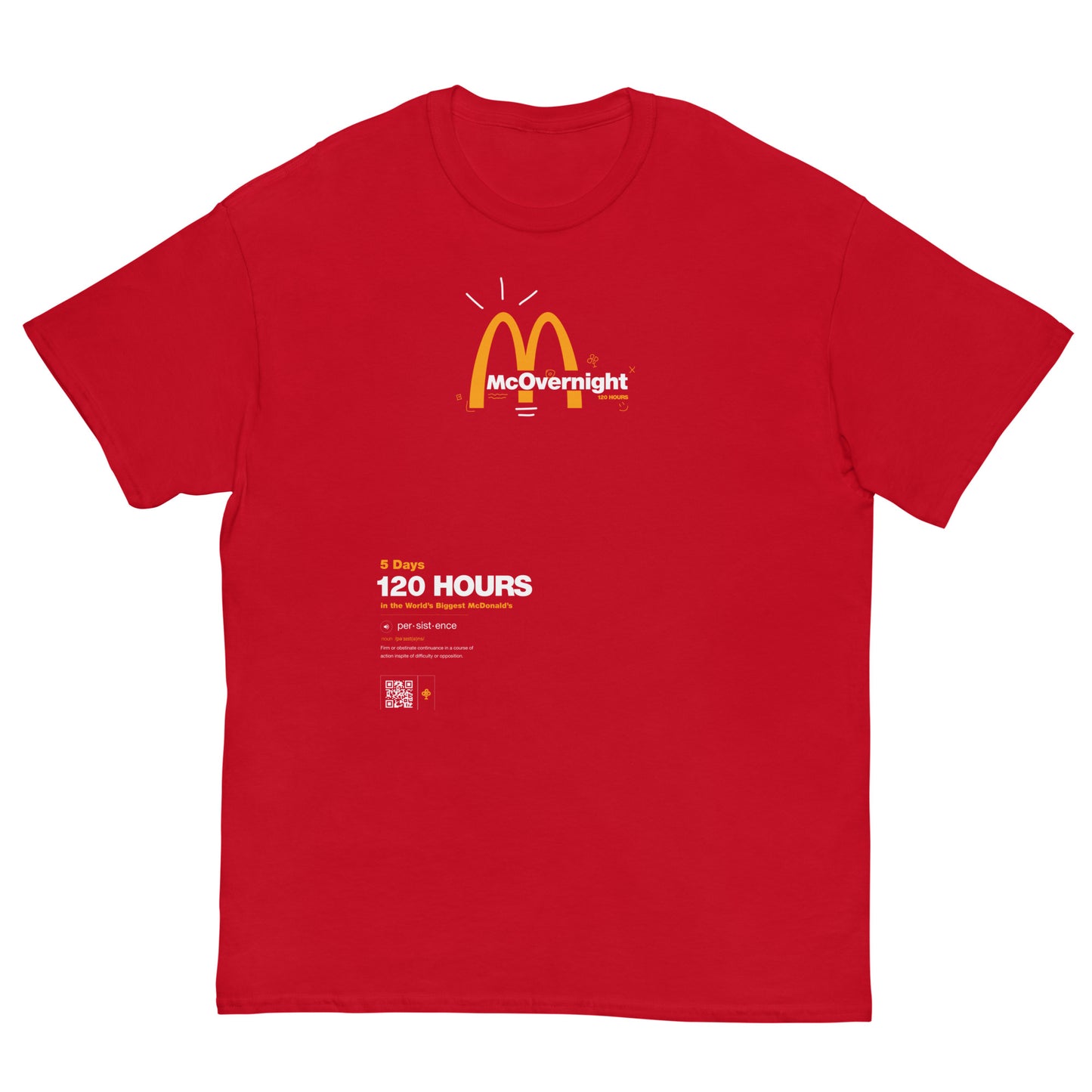 McOvernight T-shirt RED