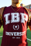 IBP UNIVERSITY -  Premium MAROON T-Shirt (Youth are red)