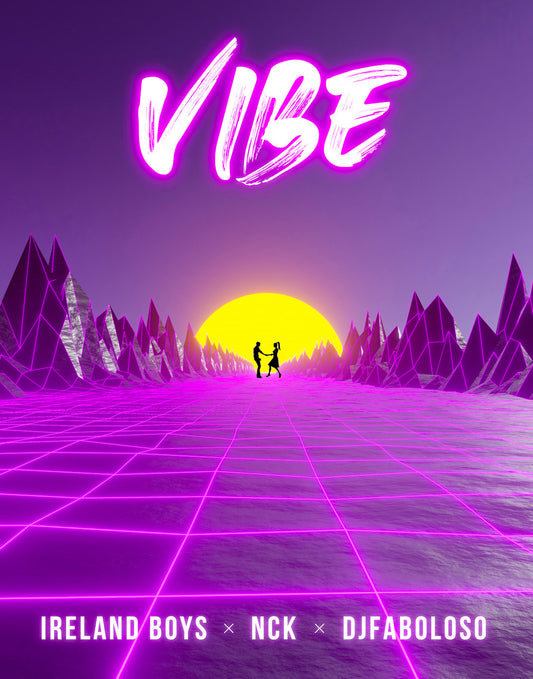 Live the VIBE lifestyle with high-quality apparel from YouTubers Ricky Ireland and Nick Ireland of Ireland Boys Productions. ft This VIBE poster, as seen in the viral music video VIBE. VIBE away, FLY away.